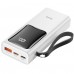 Power Bank Hoco J41 Pro Mobi 10000mAh με USB-A & USB-C και Οθόνη Λευκό
